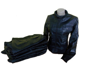 Куртки женские кожаные - Код L leather anoraks#