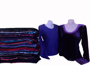 Ladies gorduroy polos